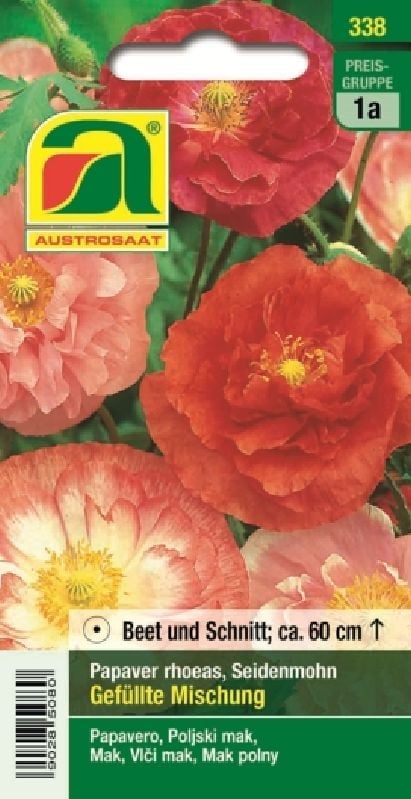 Papaver rhoeas, gefüllte Mischung Klatschmohn gefüllte Mischung:Papaver rhoeas, gefüllte Mischung.jpg