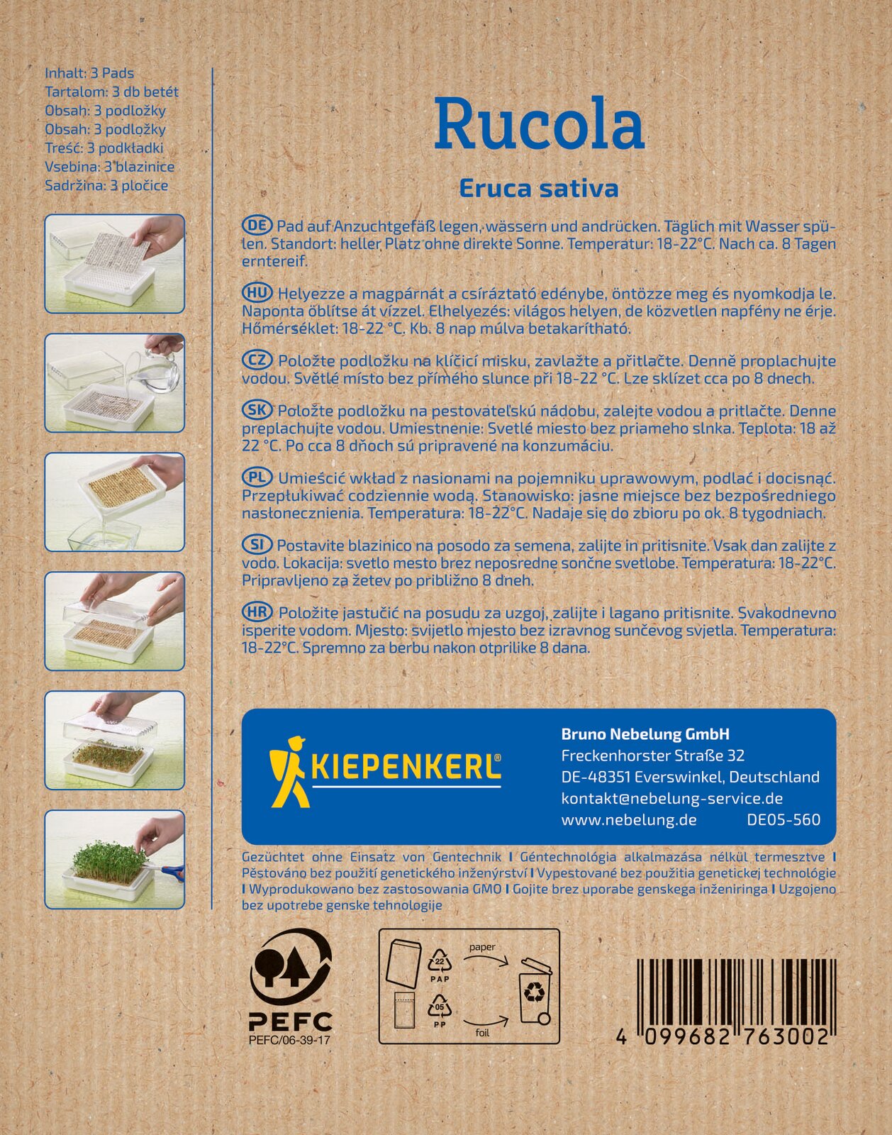 Microgreen Pads Rucola - Produktbild 2