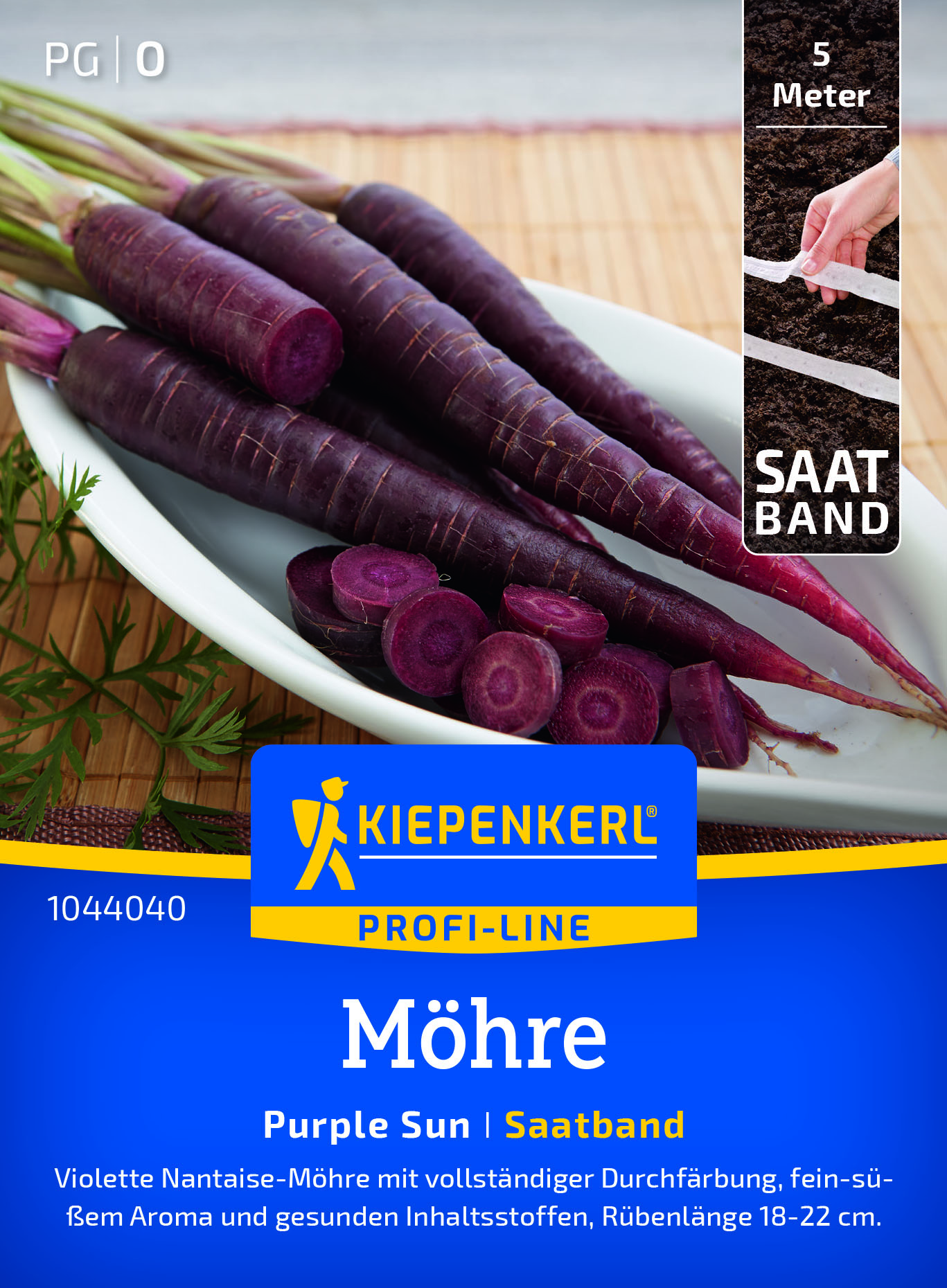 Saatband Möhre Purple Sun F1