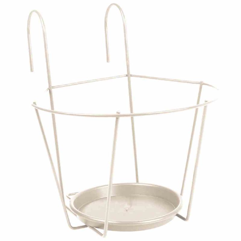 Blumentopfhalter ⌀ 22 cm weiß