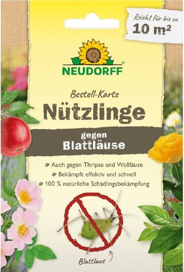 Bestell Karte gegen Blattläuse