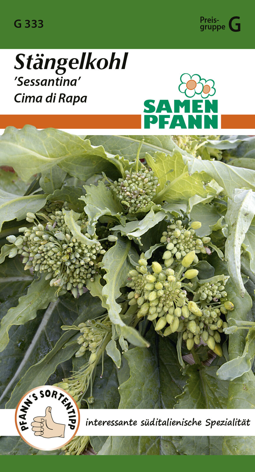 Stängelkohl Cimi di Rapa