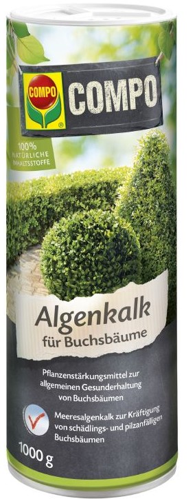 Algenkalk für Buchsbäume
