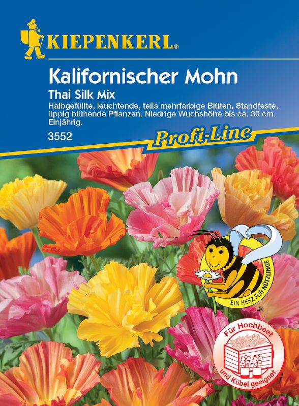 Eschscholzia cal. Thai Silk Mix