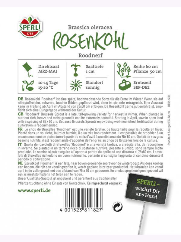 Rosenkohl Roodnerf - Produktbild 2