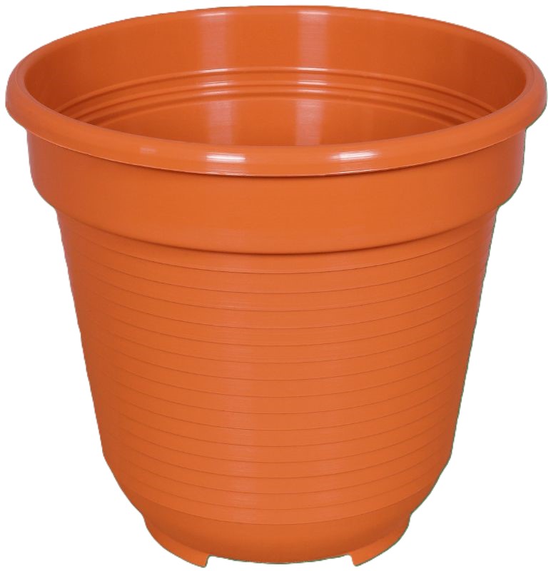 Geli, Blumentopf - terracotta