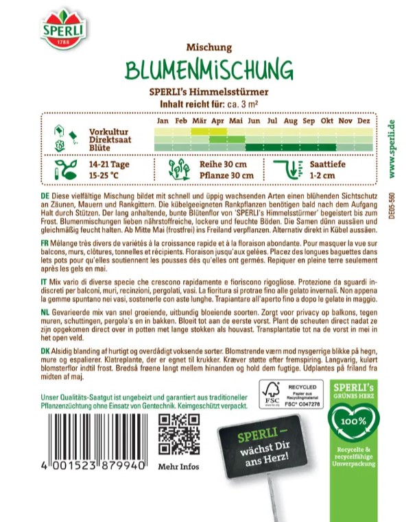 Blumenmischung Himmelsstürmer - Produktbild 2
