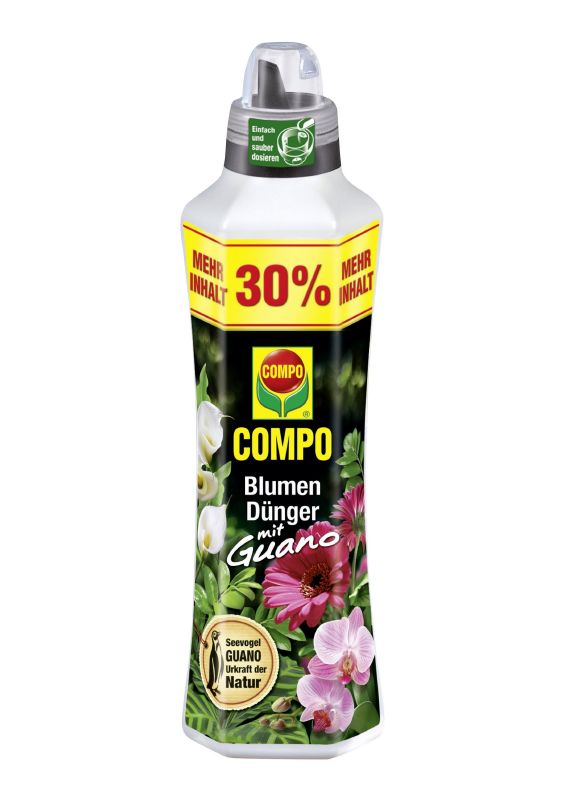 Blumendünger mit Guano