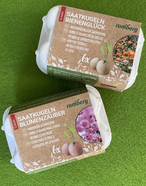 Saatkugeln sortiert | 6 Stück