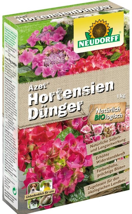 Azet Hortensien Dünger