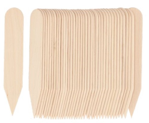 40 Holzpflanzschilder 15 cm