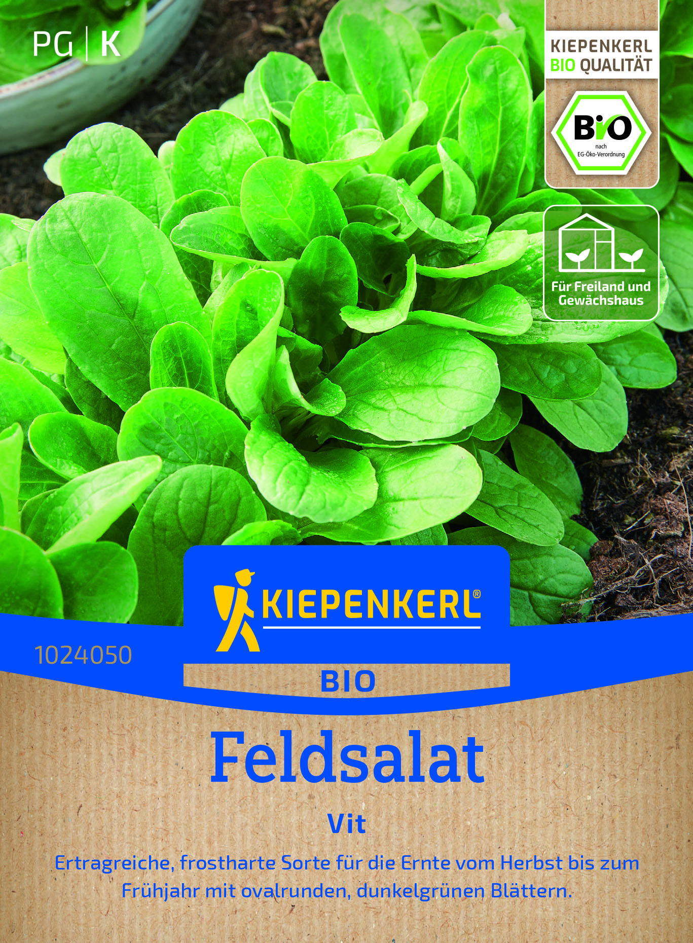 Bio Feldsalat Vit