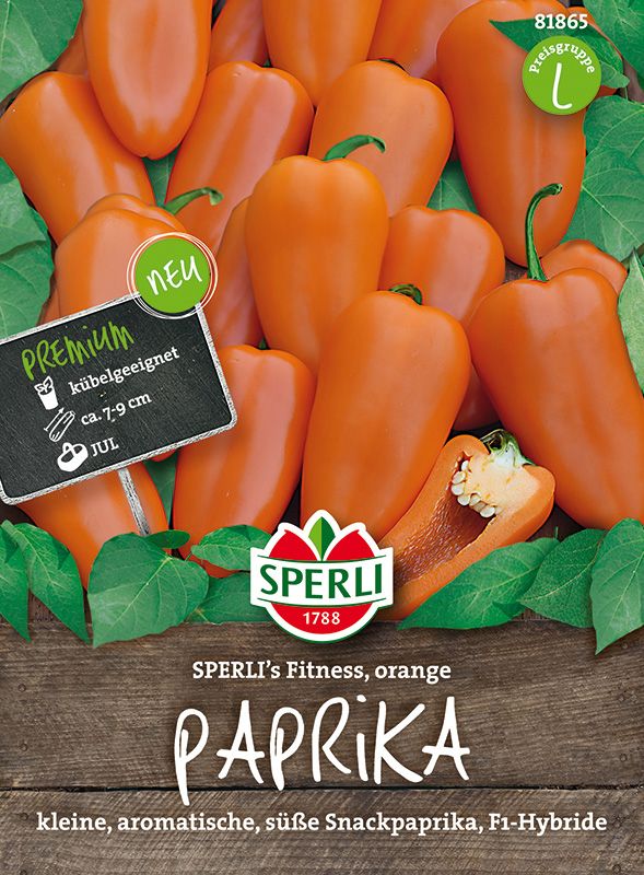 Paprika Fitness, orange Snackpaprika,süß