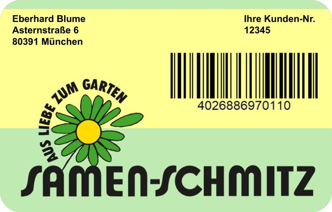 Kundenkarte