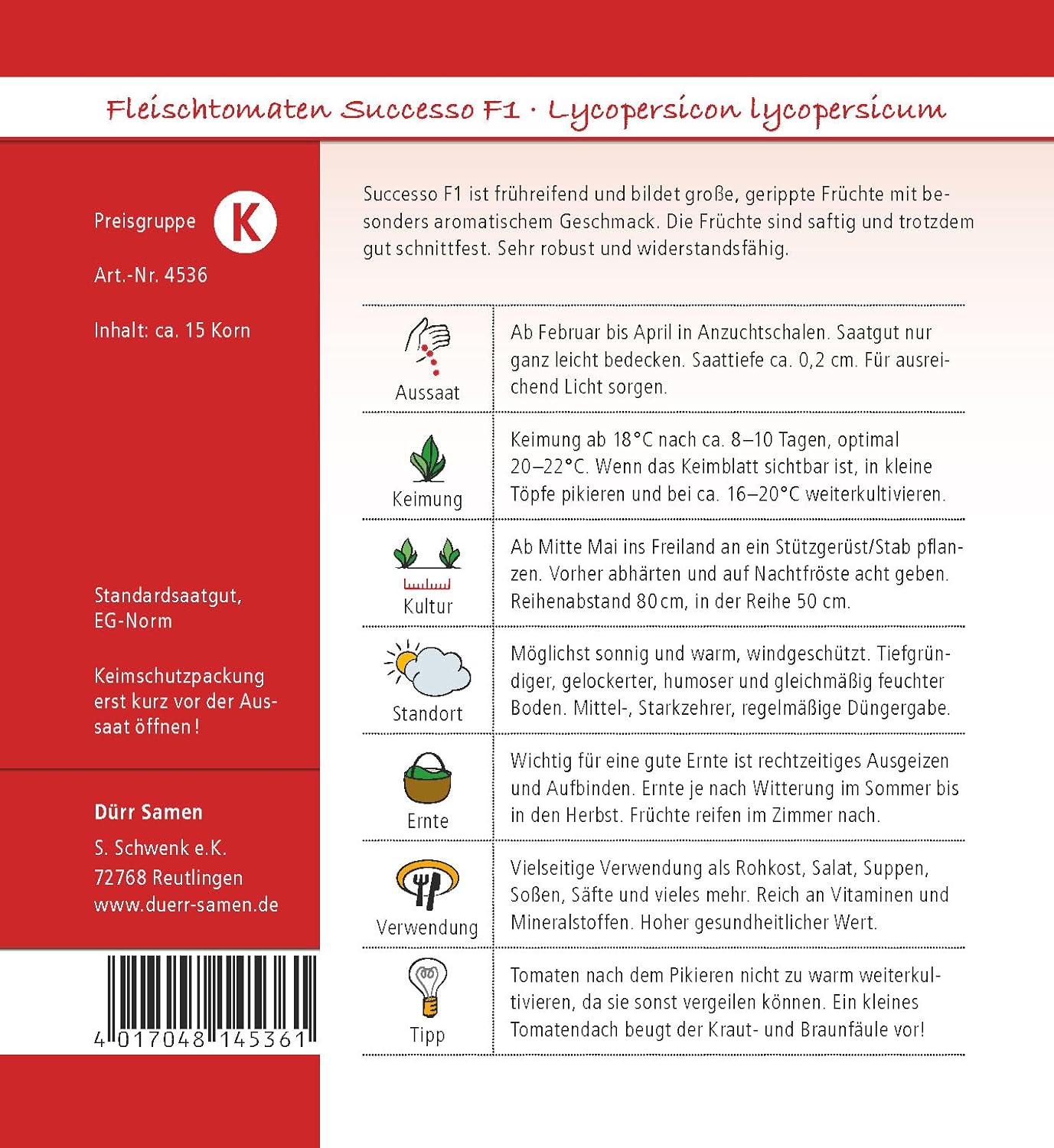 Tomate Successo F1 - Produktbild 2
