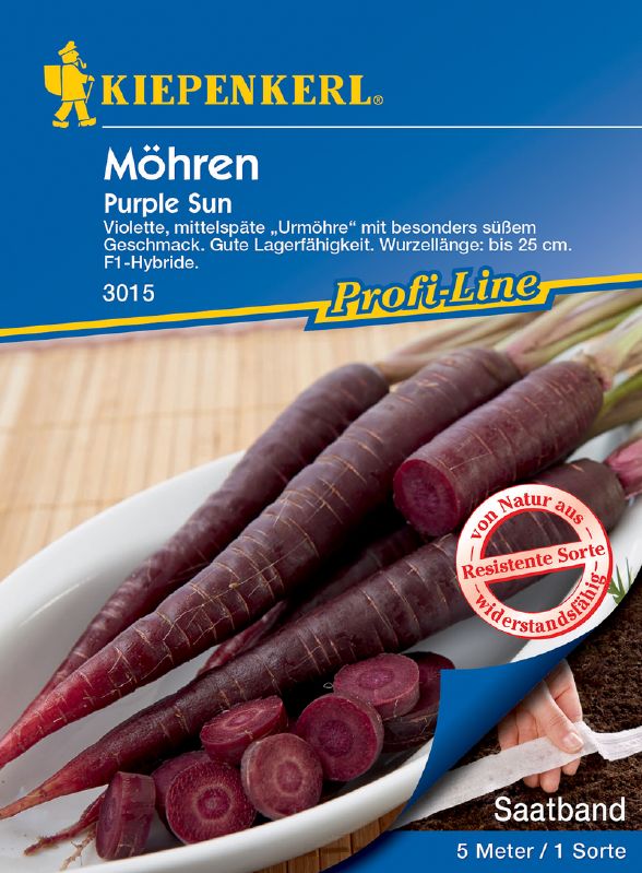 Saatband Möhre Purple Sun F1