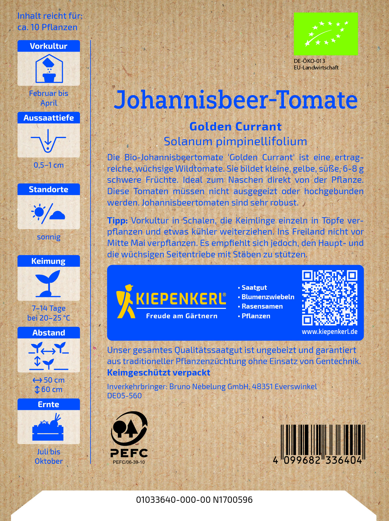 Bio Wildtomate, gelb - Produktbild 2