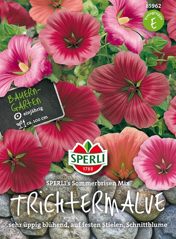 Malope trifida, Sommerbrise Mix - Produktbild 1