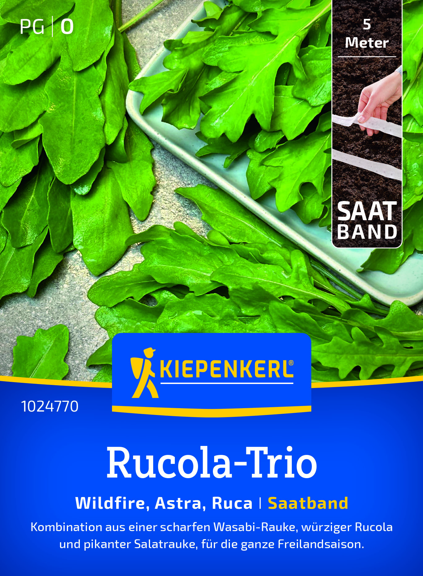 Saatband Rucola Trio