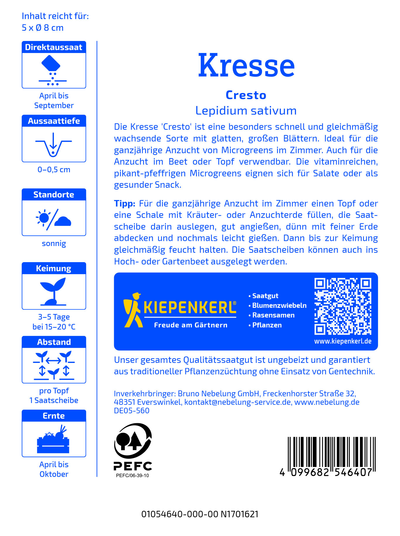 Saatscheibe Kresse - Produktbild 2