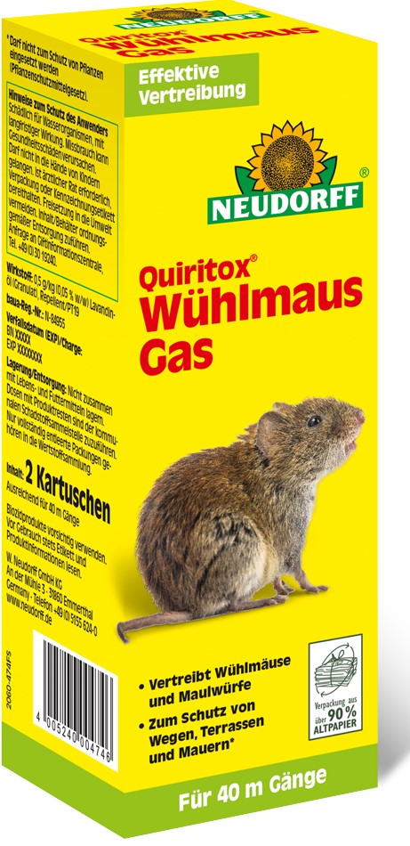 Neudorff Quiritox Wühlmausgas