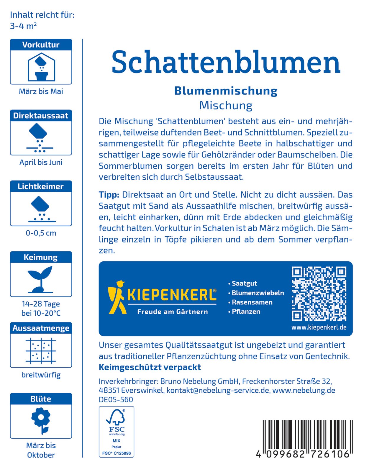 Blumenmischung Schattenblumen - Produktbild 2