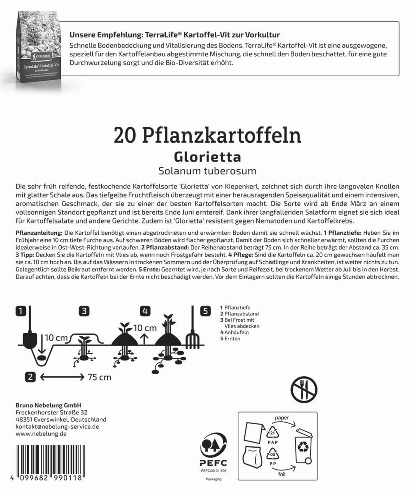 Pflanzkartoffel Glorietta - Produktbild 2