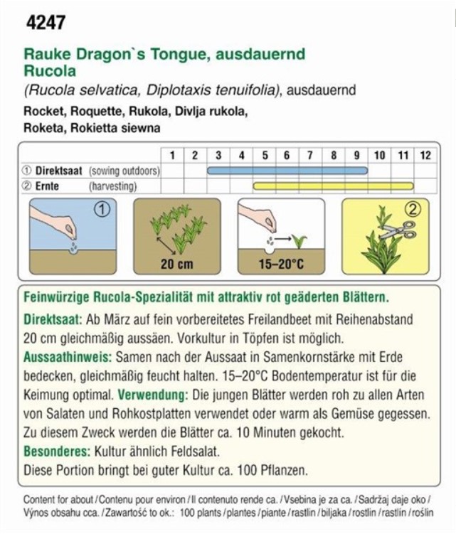 Rauke Dragon's Tongue - Produktbild 2