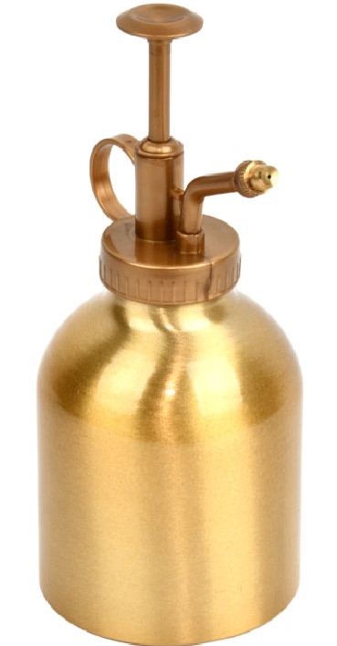 Pflanzensprüher gold