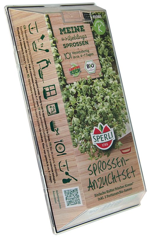 Microgreen Grow Kit Anzuchtset Kresse