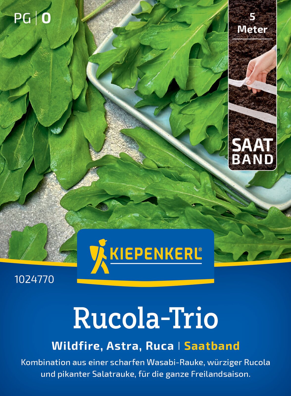 Saatband Rucola Trio | Portion | 119073-119073