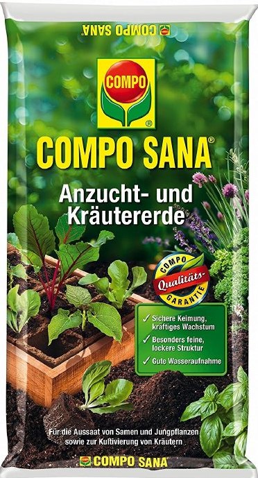 Compo Sana Bio Anzucht-und Kräutererde
