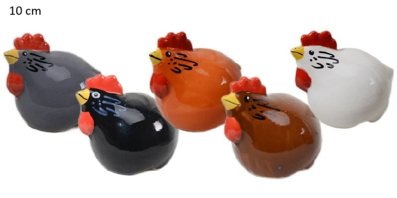 Keramik Huhn run ca10cm 37220 - Produktbild 1