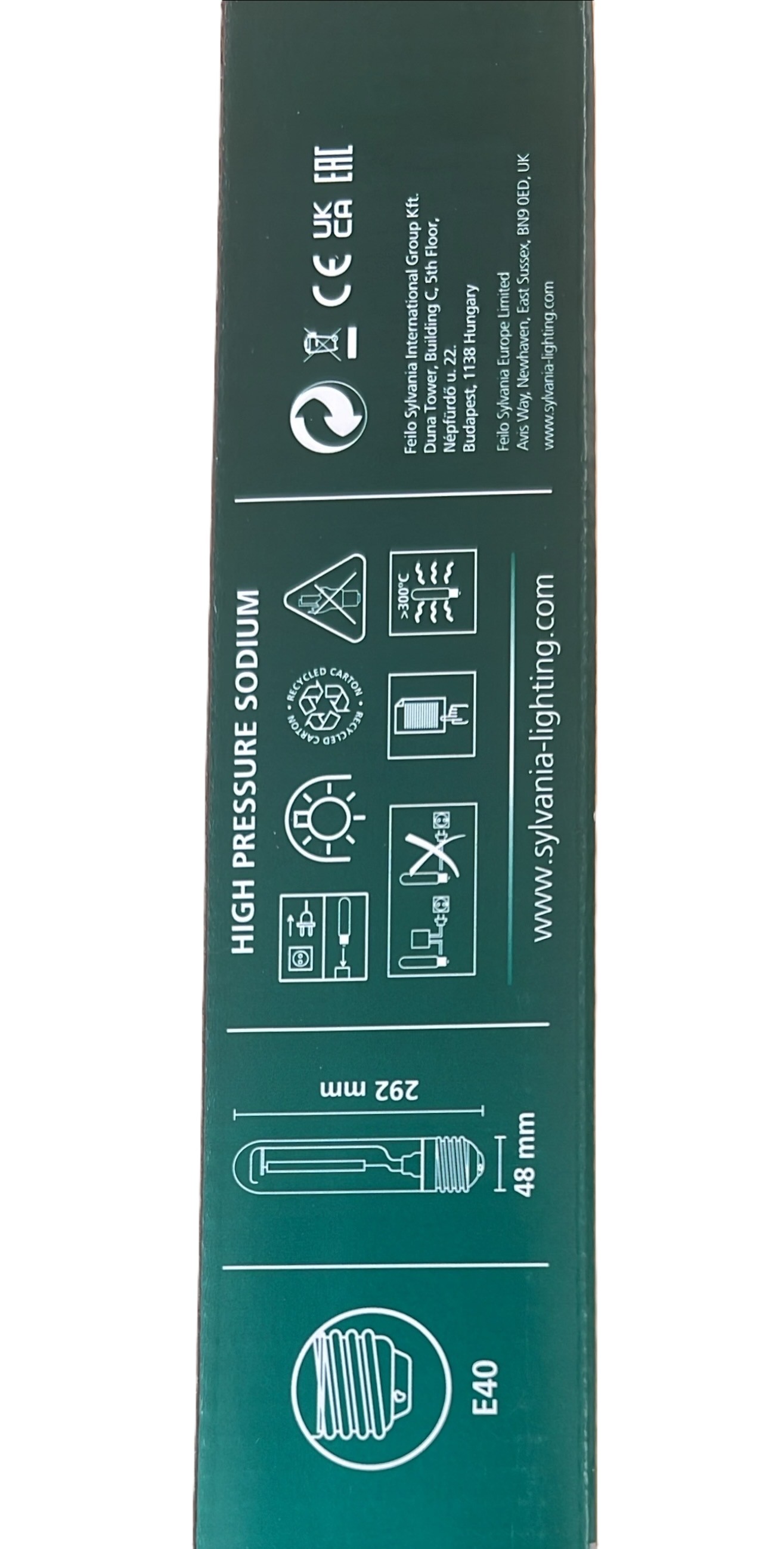 Sylvania Pflanzenwachstumslampe Gro-Lux 600W - Produktbild 2