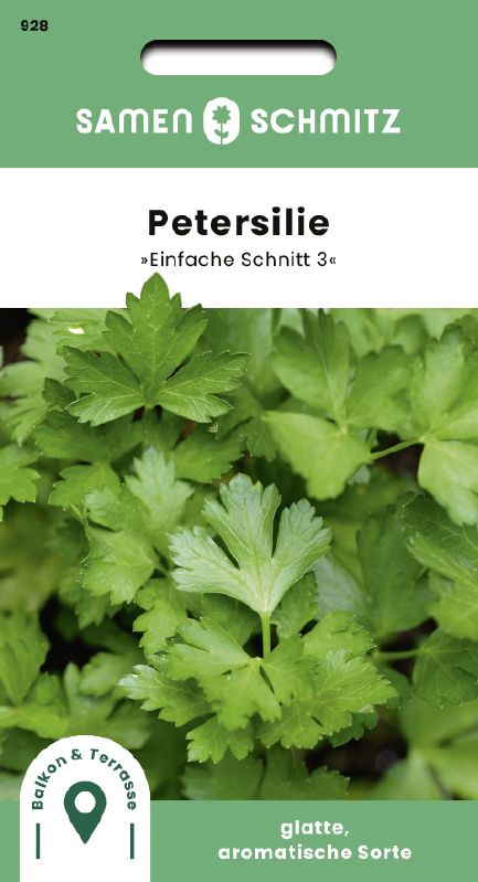 Petersilie, Einfache Schnitt 3