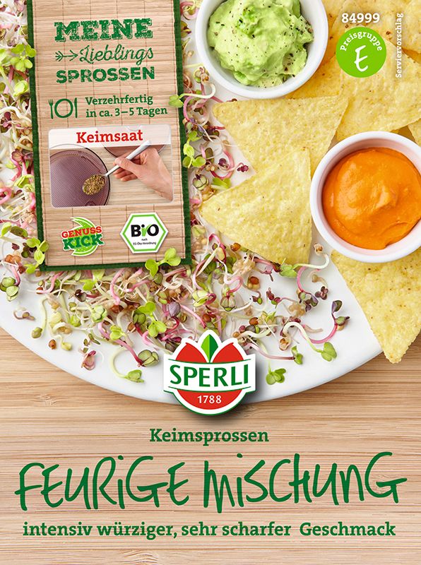 Keimsprossen Feurige Mischung