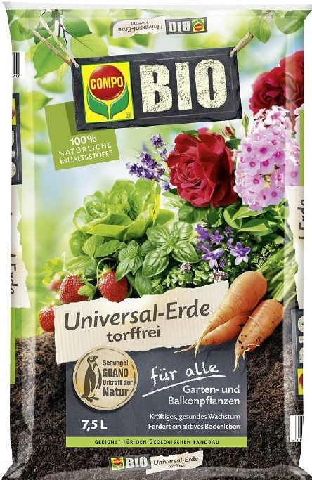 Compo Sana Bio Universal Erde torffrei