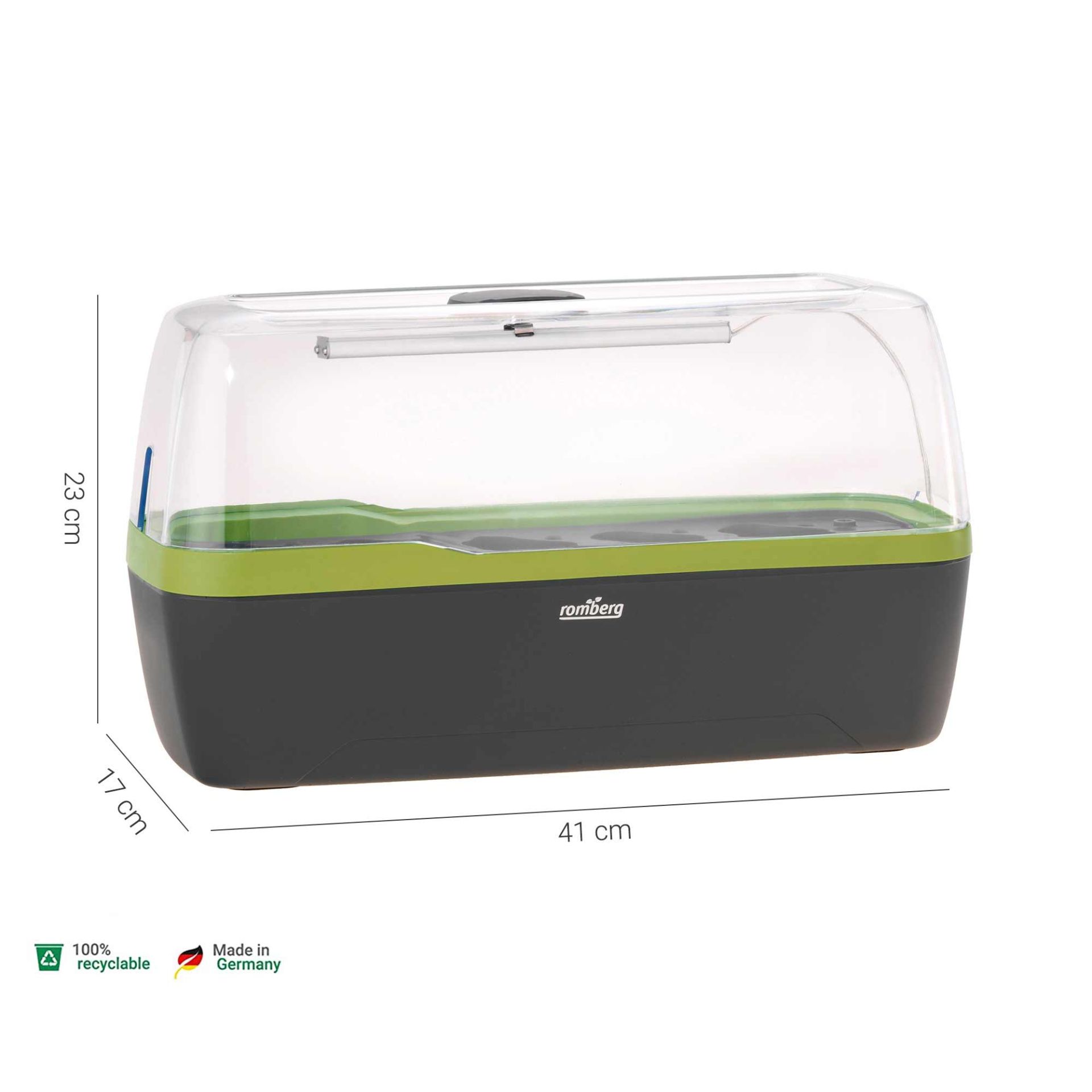 Romberg, Gewächshaus BOQUBE 41x17x23cm LED - Produktbild 2