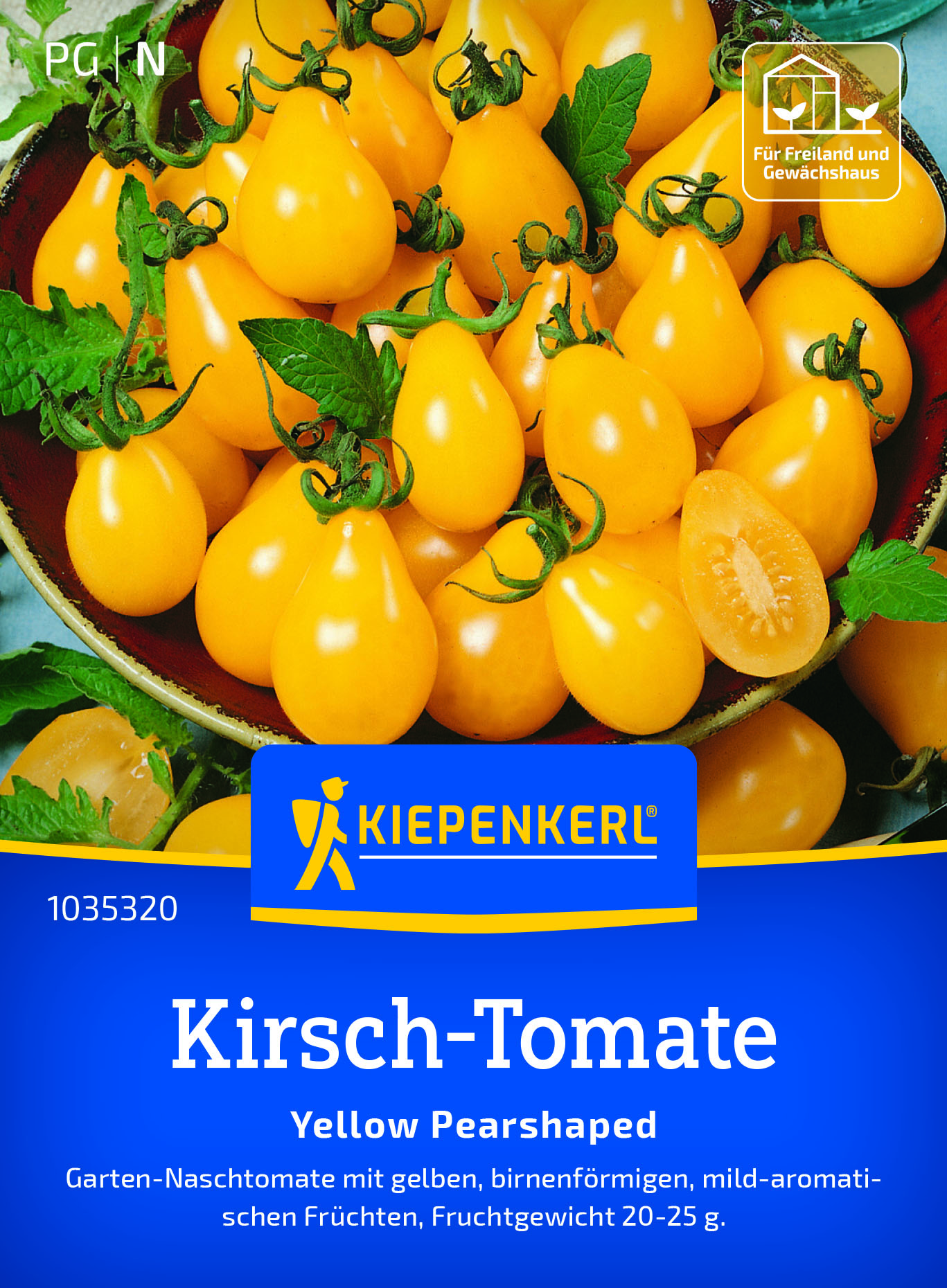 Tomate Yellow Pearshaped