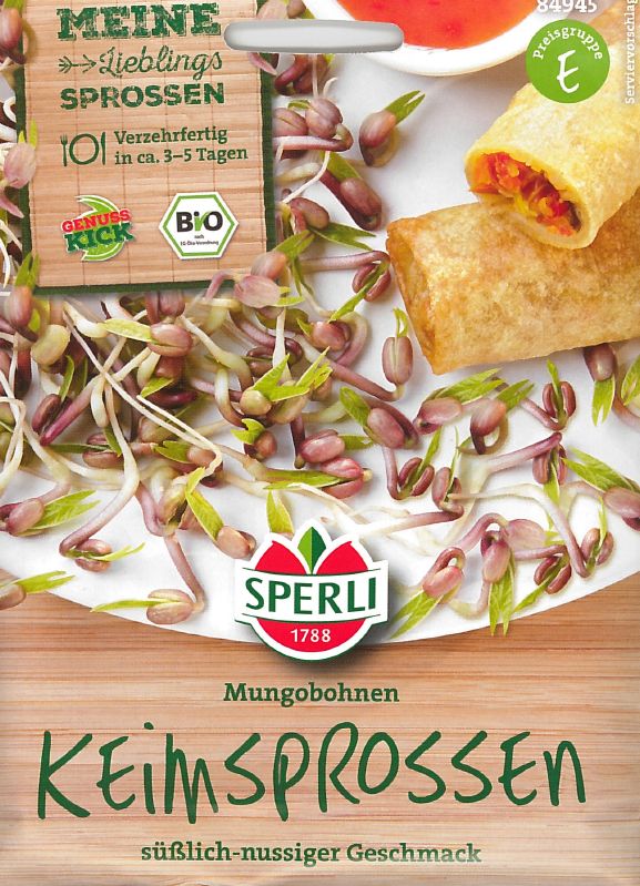 Keimsprossen Mungobohnen