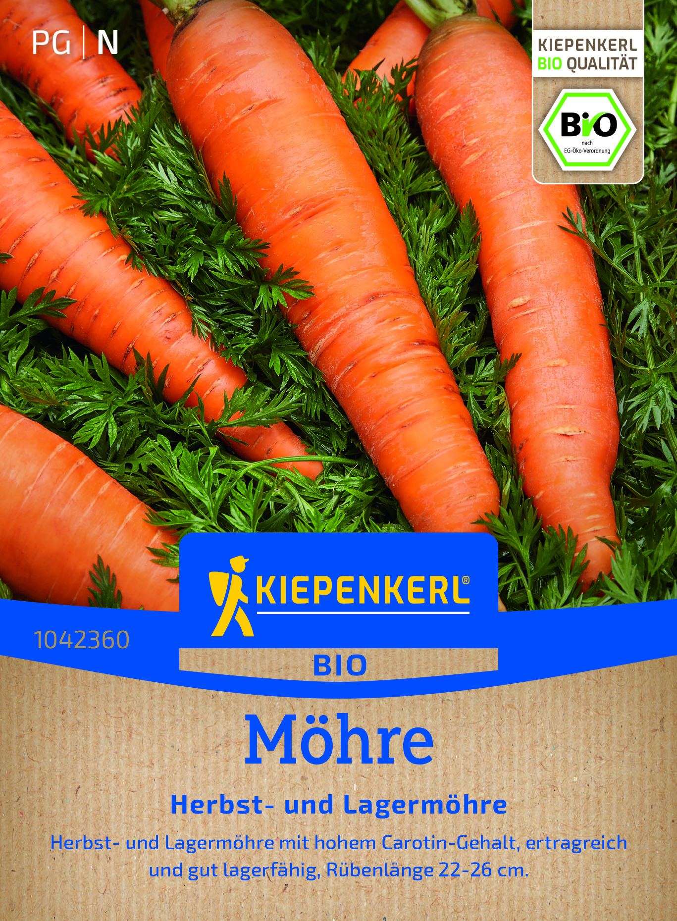 Bio Möhre Lagermöhre