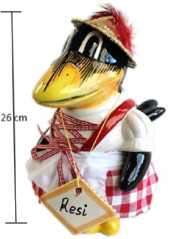 Rabe Rosi Dirndl bw ca.26 cm 18855