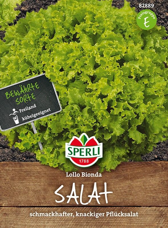 Pflücksalat Lollo Bionda