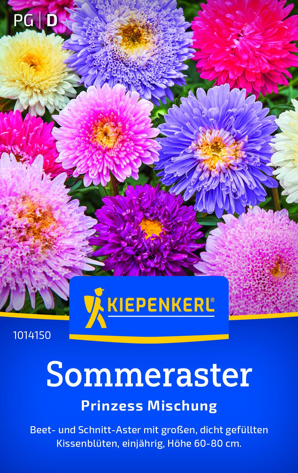 Aster, Riesen-Prinzeß, Prachtmischung