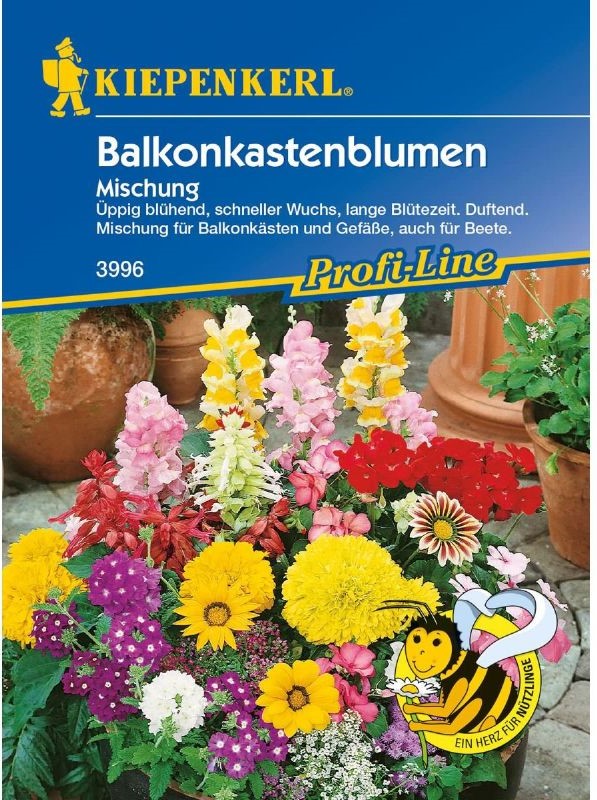 Blumenmischung Balkonkasten Mischung
