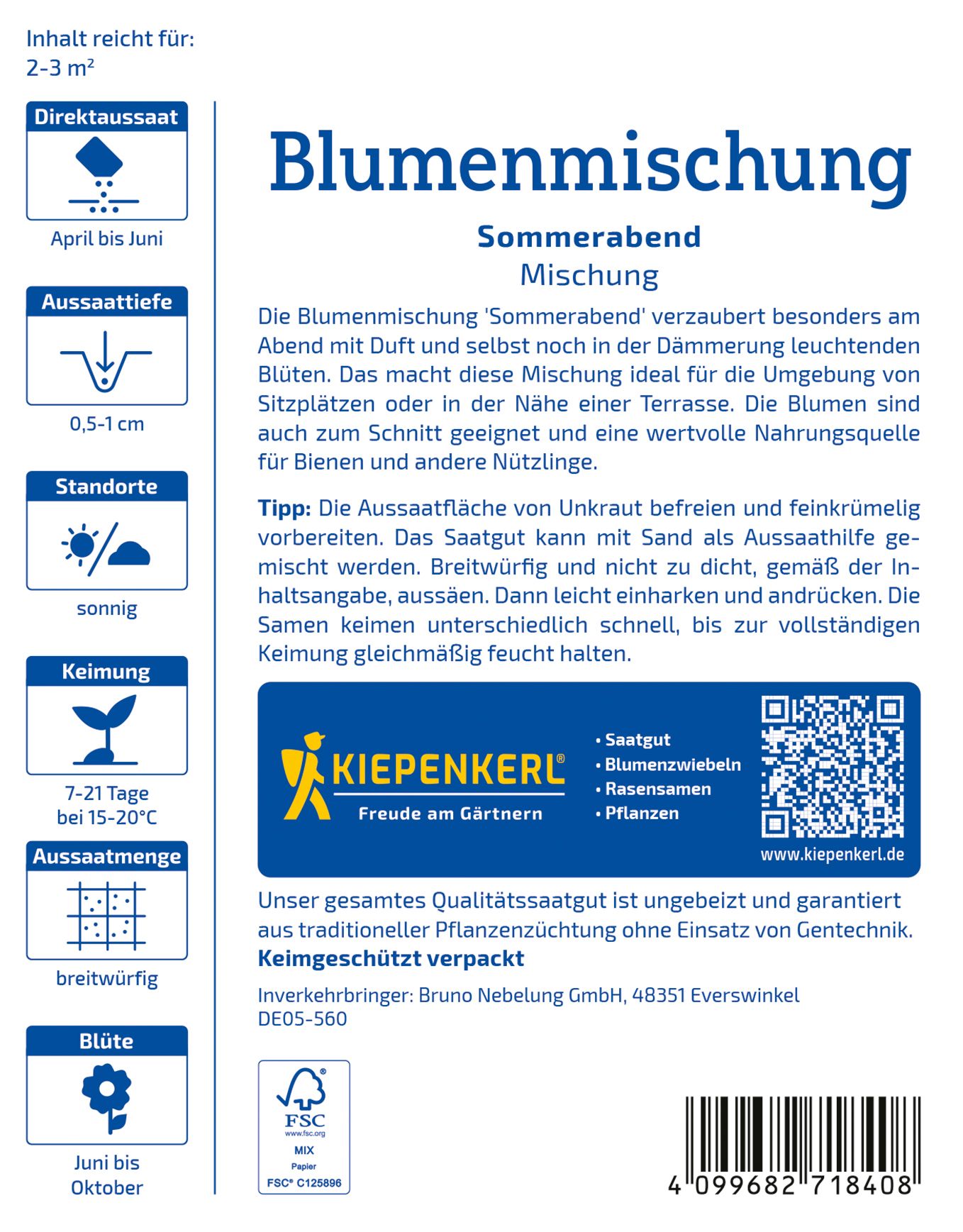 Blumenmischung Sommerabend - Produktbild 2