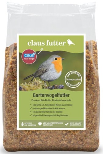 Claus, Gartenvogelfutter