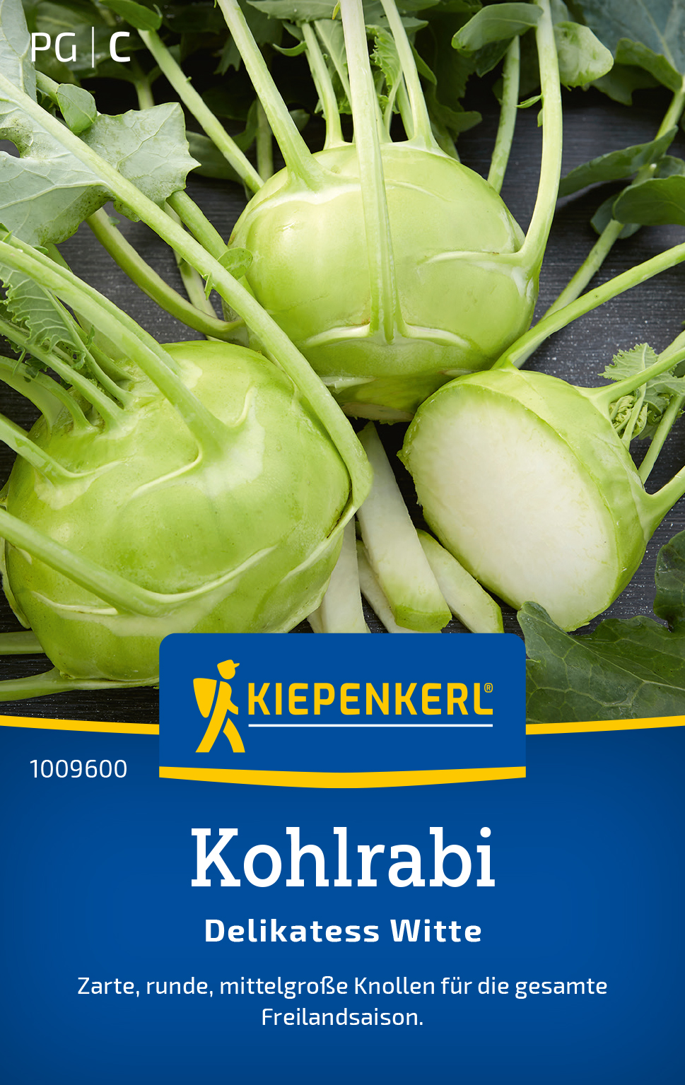 Kohlrabi Delikatess weisser Freiland