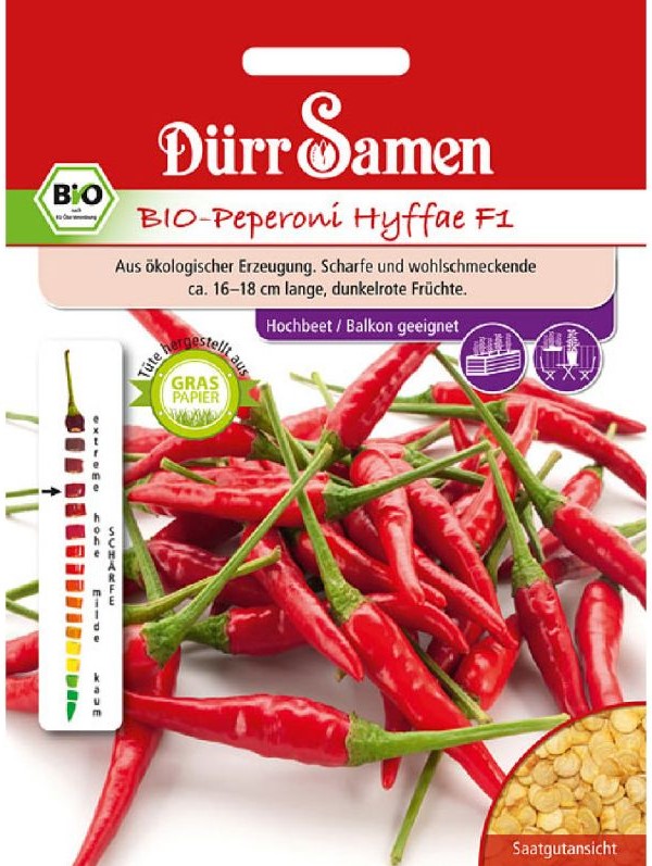 Bio Pepperoni Hyffae F1
