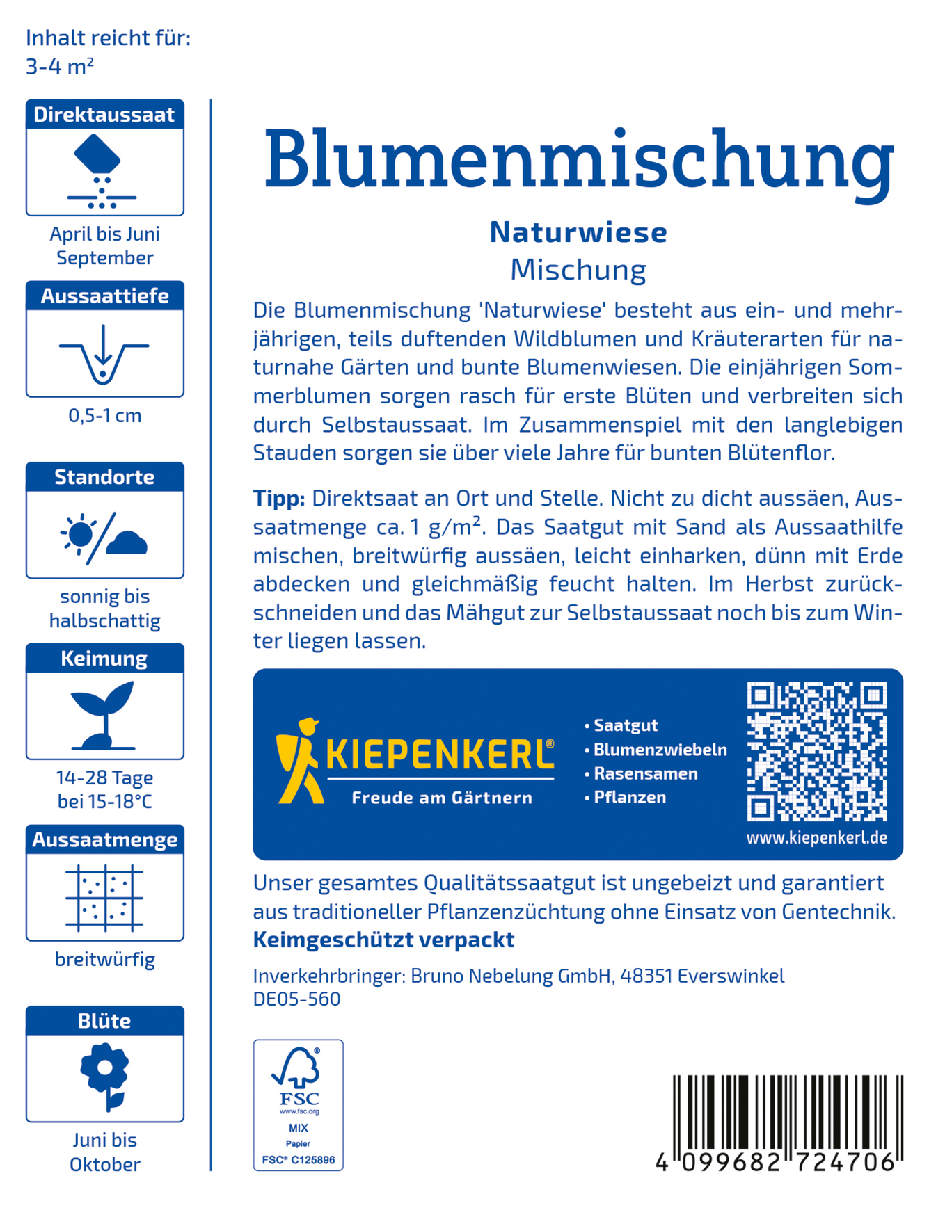 Blumenmischung Naturwiese - Produktbild 2